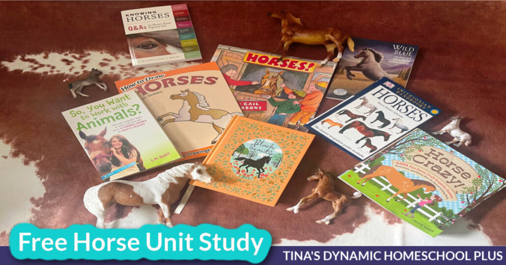 Free Horse Unit Study for Your Horse Loving Kids