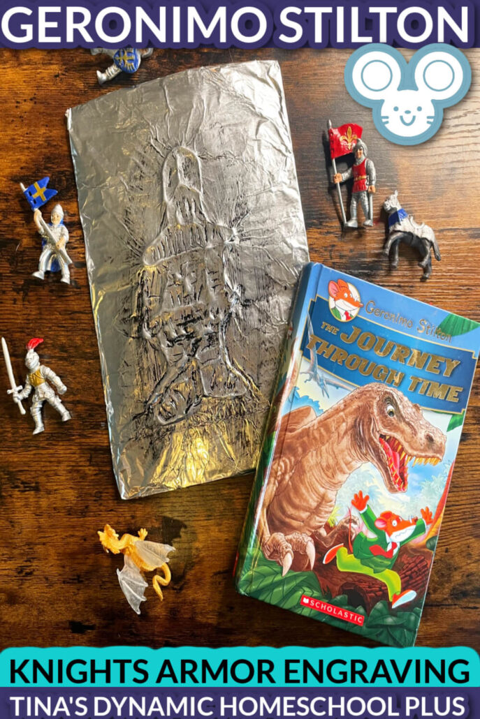 The Journey Through Time Book And Knights Armor Engraving Fun Kids Craft