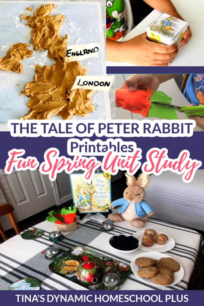 The Tale of Peter Rabbit Printables for a Fun Spring Unit Study