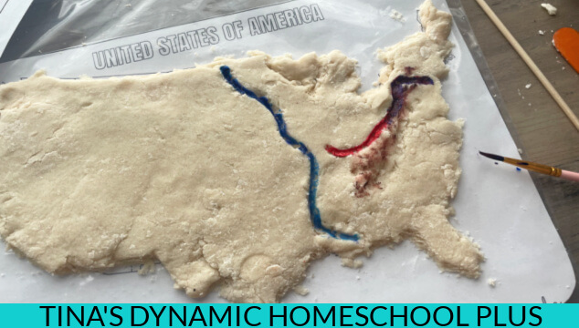 Make a Fun and Easy Salt Dough Daniel Boone Wilderness Road Map
