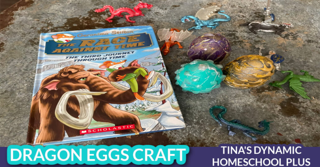 The Race Against Time Geronimo Stilton Activity Craft Fun Dragon Eggs