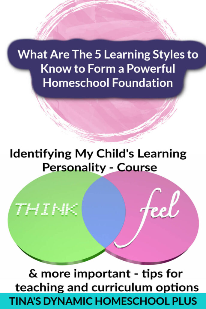 What Are The 5 Learning Styles to Know to Form a Powerful Homeschool Foundation