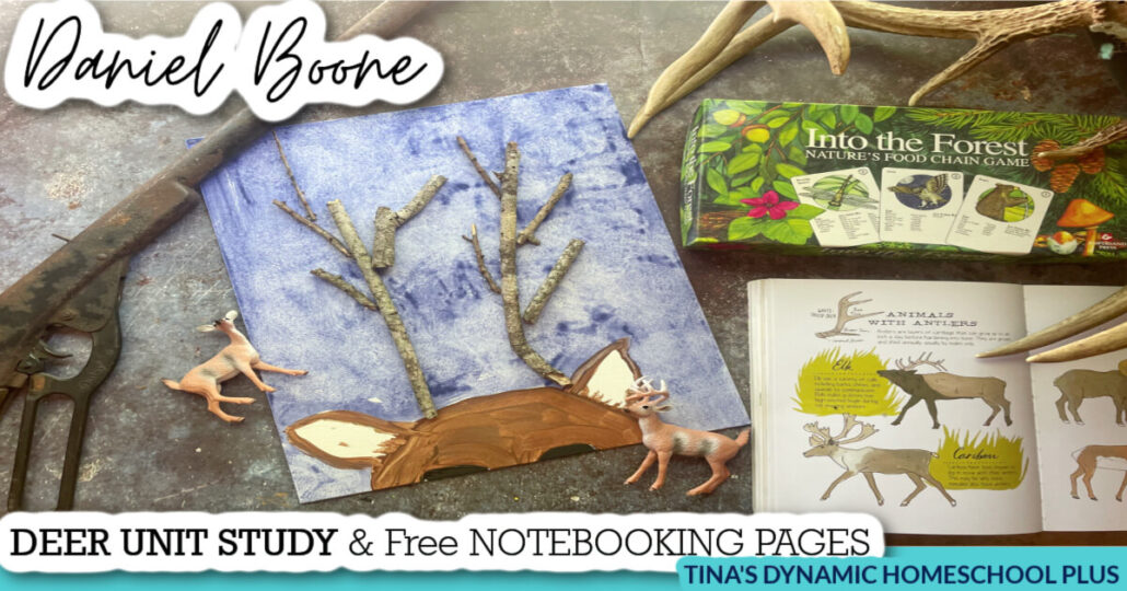 Learn About Daniel Boone Hunting With a Fun Deer Unit Study & Notebooking Pages