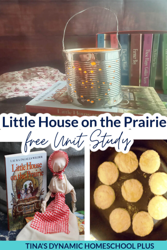 Little House on The Prairie Unit Study and Fun Punched Tin Lantern