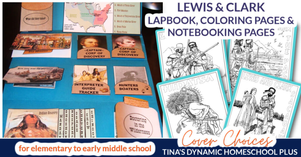 Fun Homeschool Unit Study Ideas | Lewis and Clark Exploration Lapbook