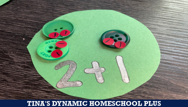 Creating Fun Red Eyed Tree Frog Manipulatives for Rain Forest Math