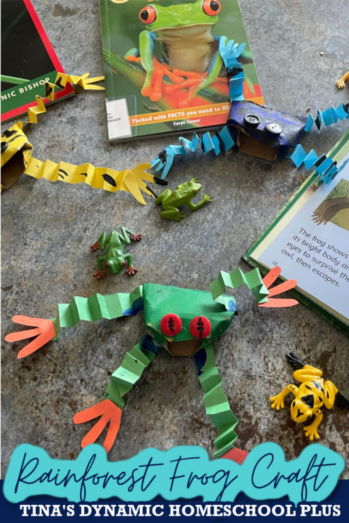 Easy DIY craft: Paper Roll Frog Craft – Easy DIY Crafts