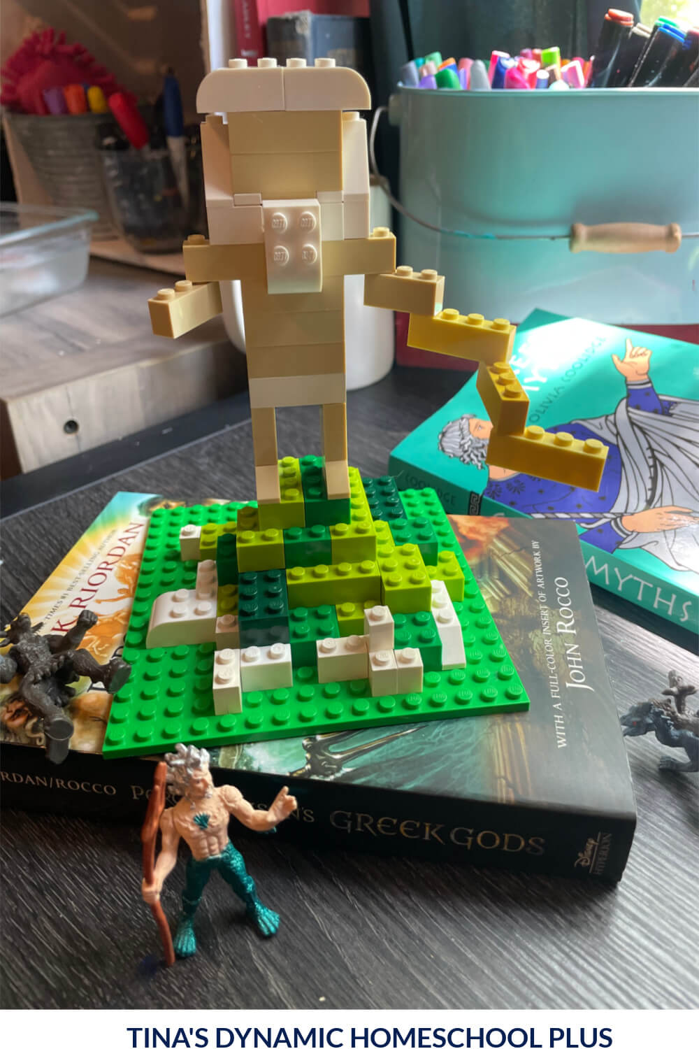 Free Greek Mythology Unit Study and Greek Lapbook & Fun Hands on LEGO Zeus