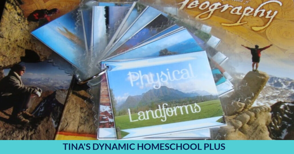Free Physical Landform Vocabulary for an O Ring Fun Geography Activity