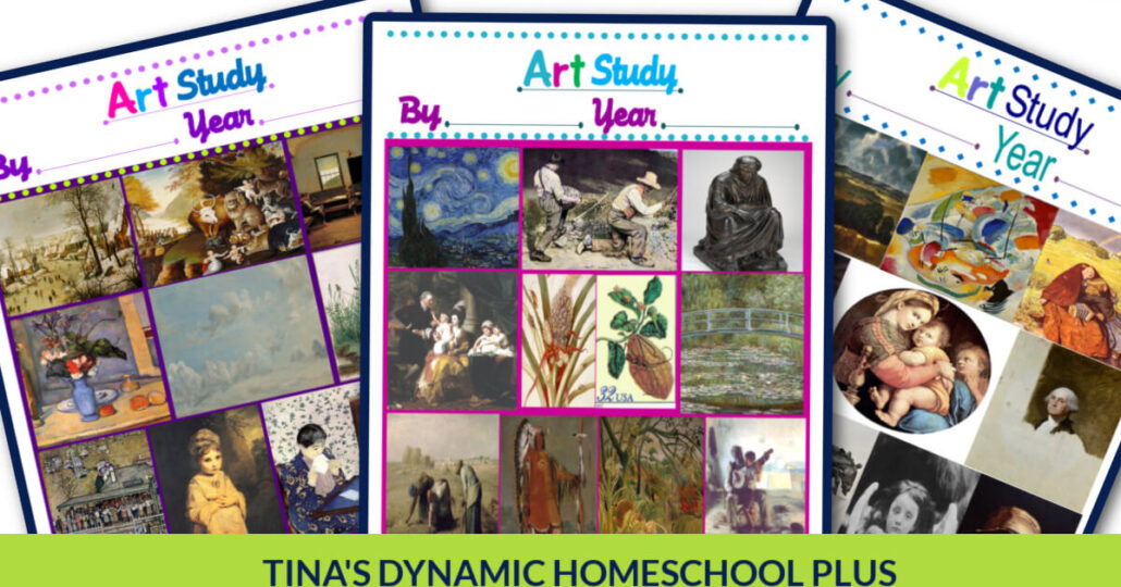 Grades 1 to 8 Free Homeschool Art Curriculum and Printable Notebooking Pages