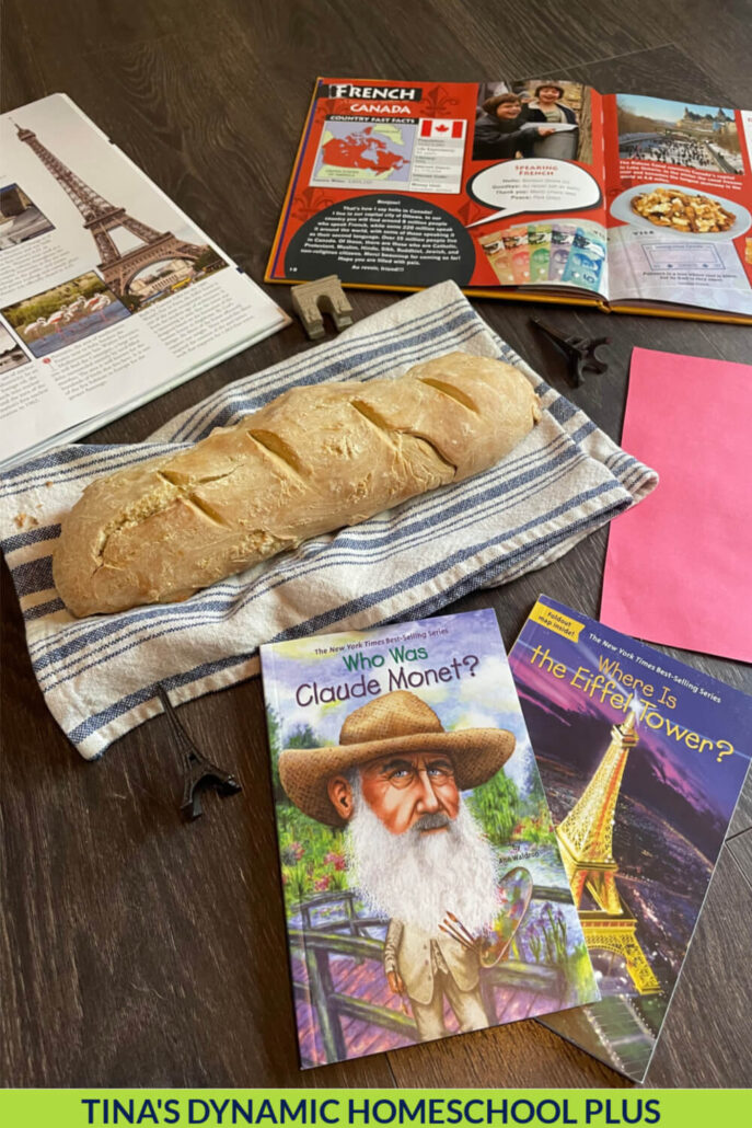 Free Quick France Unit Study and Make Easy French Bread
