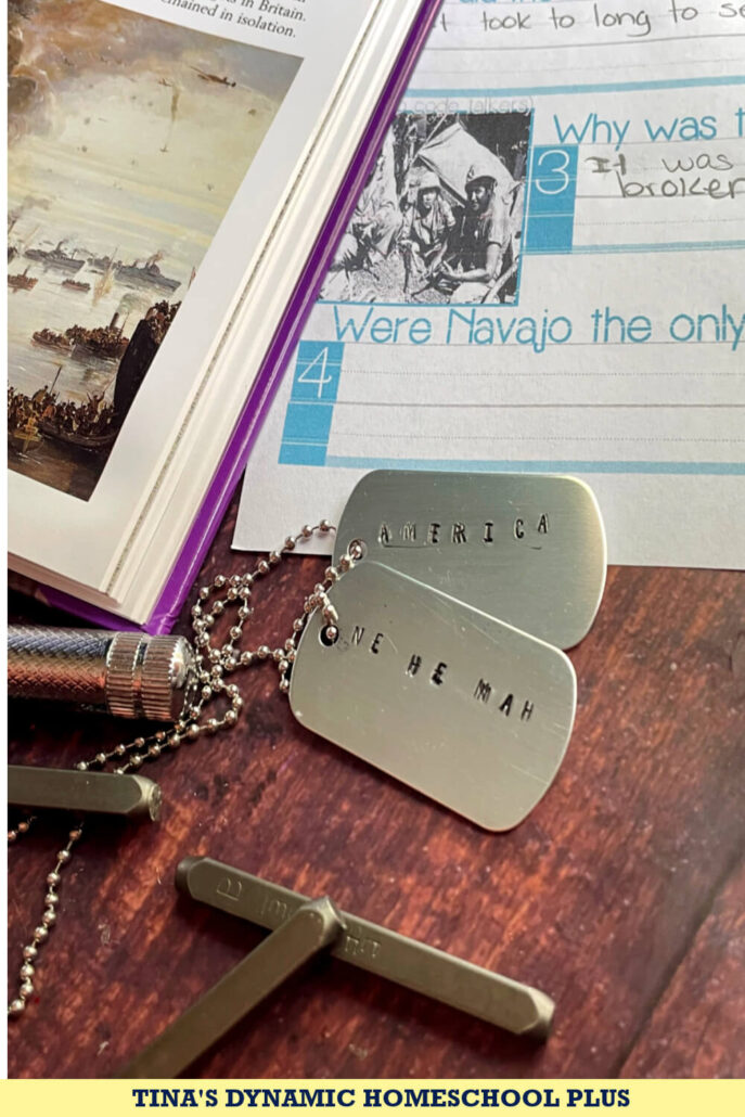 Free Navajo Code Talkers Worksheet and How to Make Dog Tags Activity