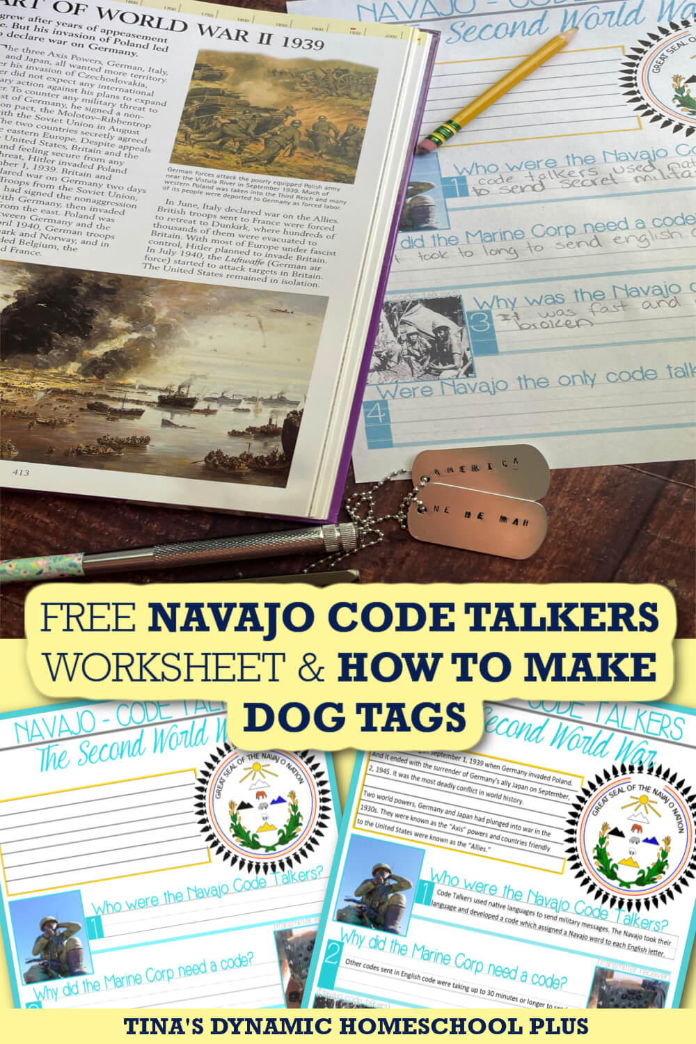 free-navajo-code-talkers-worksheet-and-how-to-make-dog-tags-activity