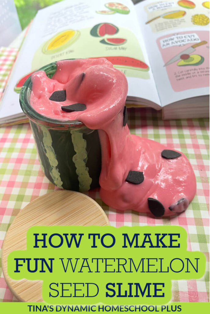 How to Make Fun Watermelon Seed Slime For Summer Learning