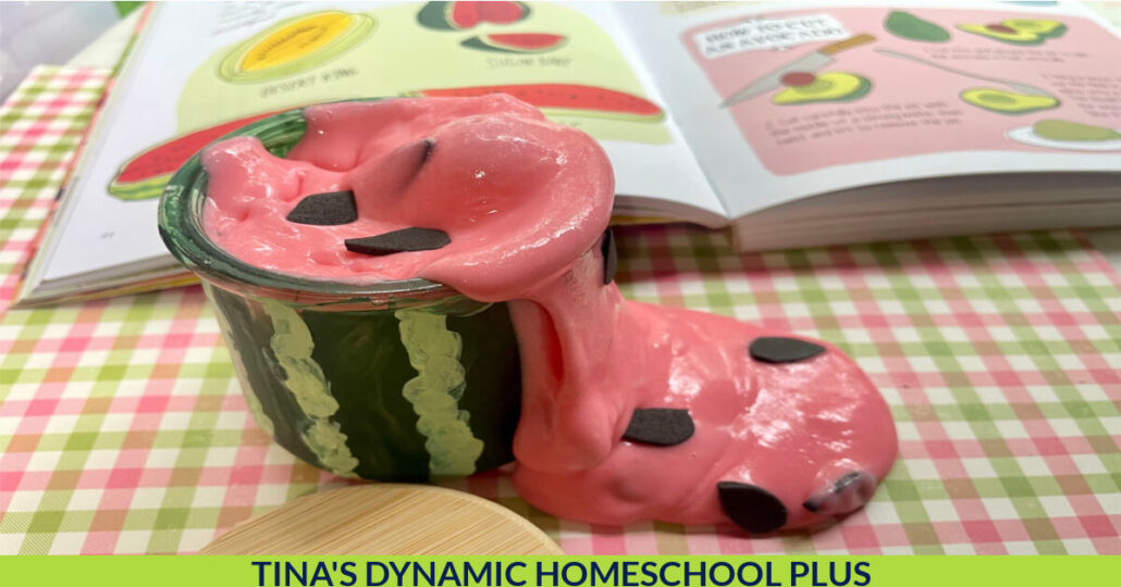 How to Make Fun Watermelon Seed Slime For Summer Learning
