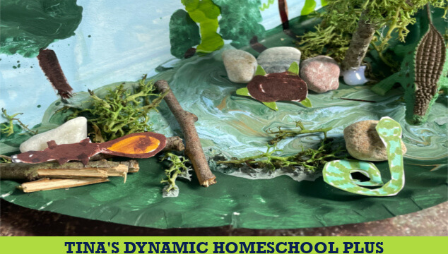 How to Make an Easy Wetlands Paper Plate Habitat Diorama