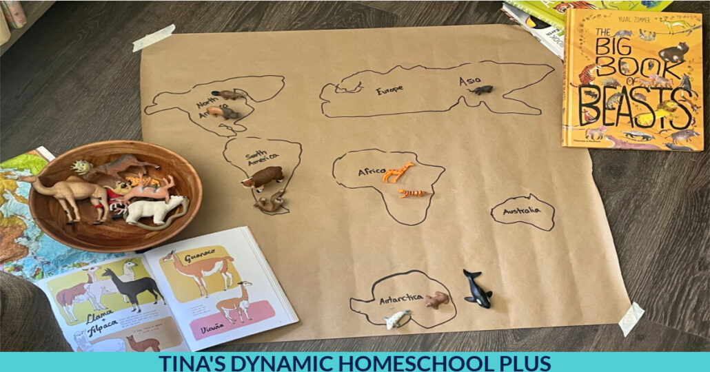 Learn About Indigenous Animal Geography Fun Activity for Preschool to Elementary
