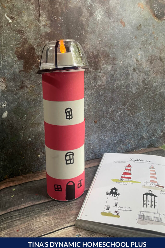 5 Cool Lighthouse Facts and Make a Chip Can Lighthouse