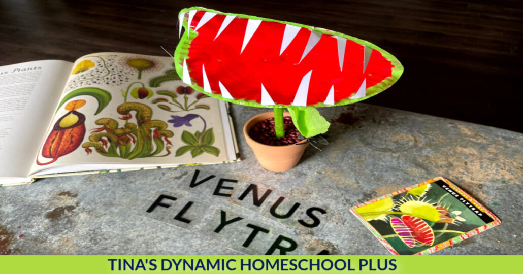 Carnivorous Plants For Kids and Make a Fun Paper Plate Venus Flytrap Craft