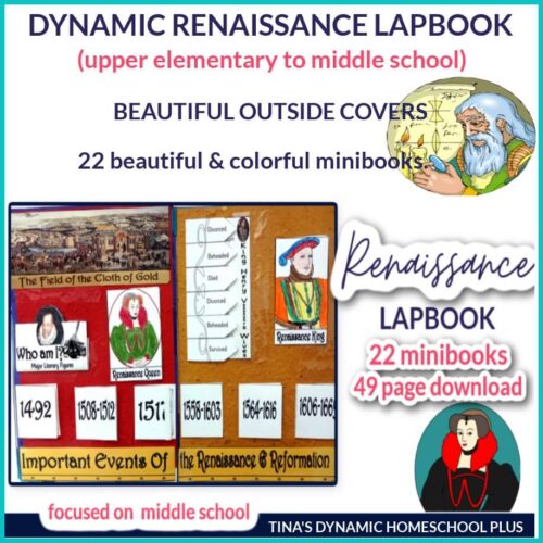 Dynamic Renaissance Lapbook for Multiple Ages