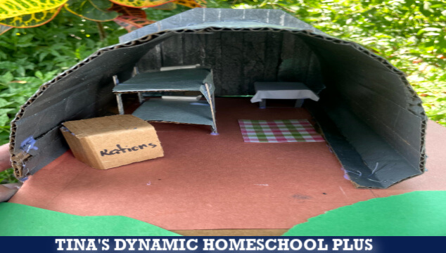 How to Make an Easy Anderson Shelter World War II Activity Craft
