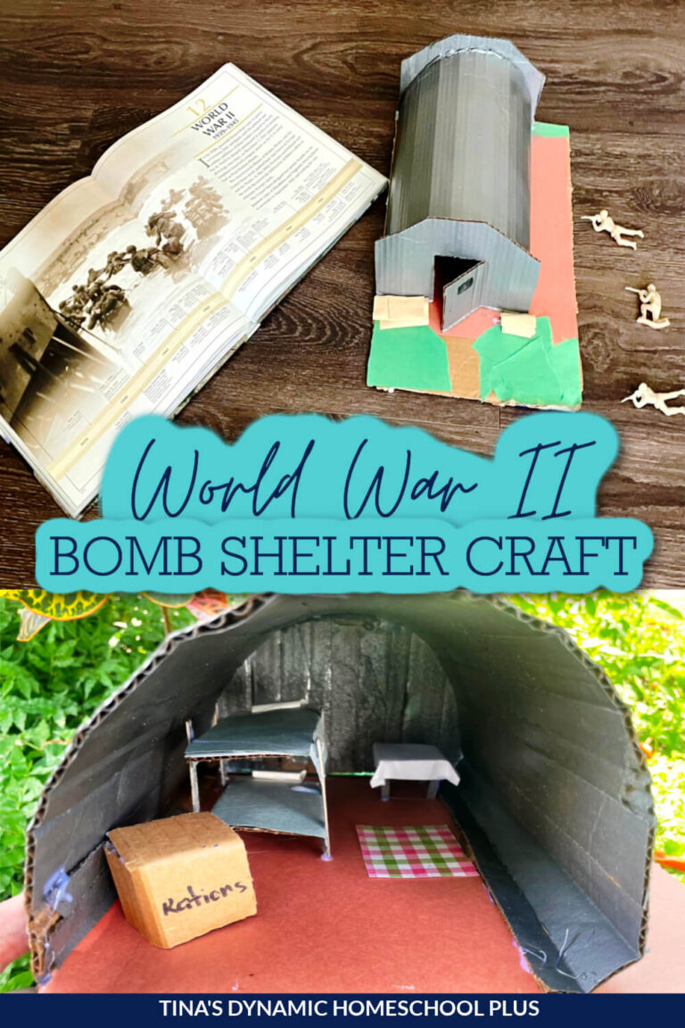 How to Make an Easy Anderson Shelter World War II Activity Craft