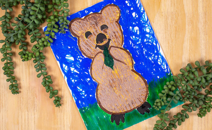 9 Australian Animals Art Ideas and Fun Koala Handprint Craft