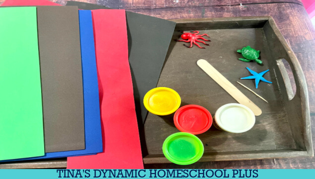 8 Pirate Play Doh Map Fun Ideas and Sensory Tray