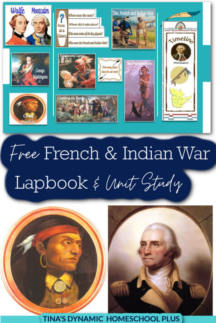 Free Fun Lapbook for Kids About the French And Indian War Years