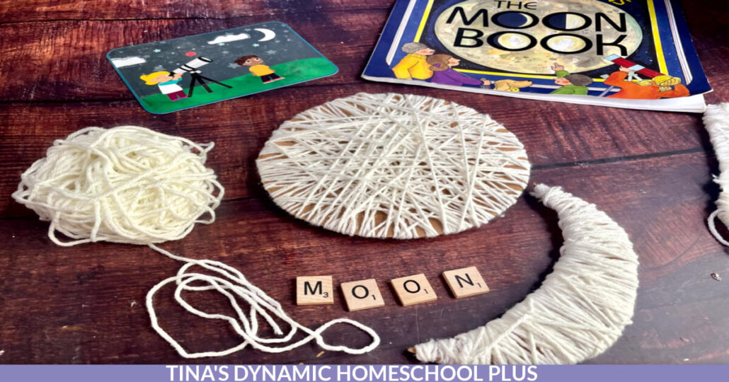 10 Moon Craft Ideas and Wrapped Crescent Moon Craft For Kids