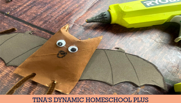 Fun Bat Anatomy Toilet Paper Roll Craft | 8 Bat Science Activities Preschool