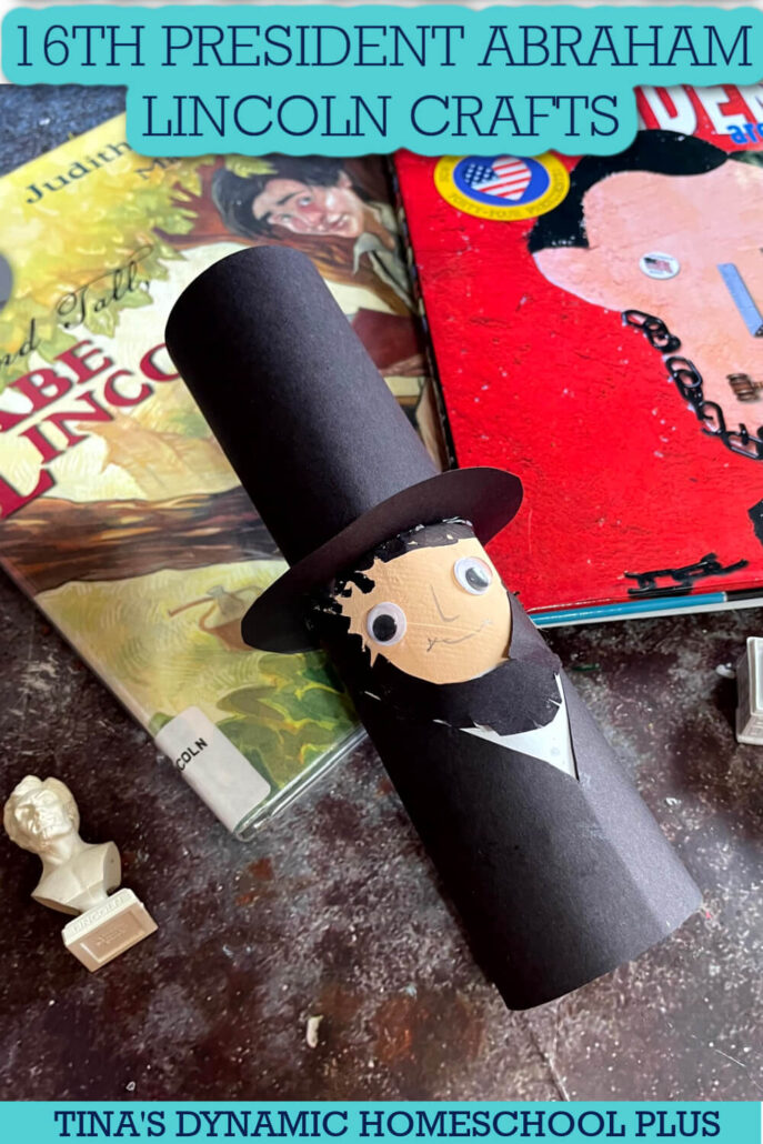 16th President Abraham Lincoln Crafts and Facts | Cute Lincoln Toilet Paper Roll