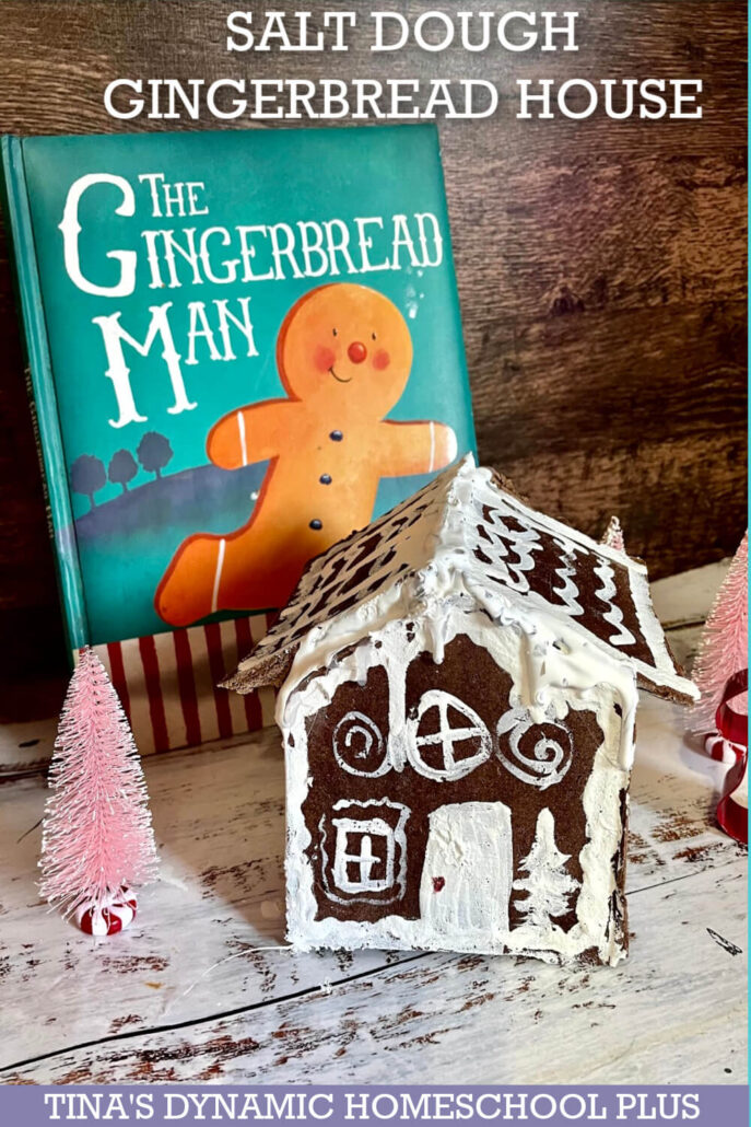 DIY Adorable Salt Dough Gingerbread House To Make With Kids