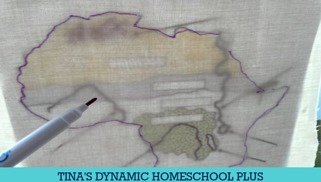 How to Make An Embroidered African Map Fun Geography Craft