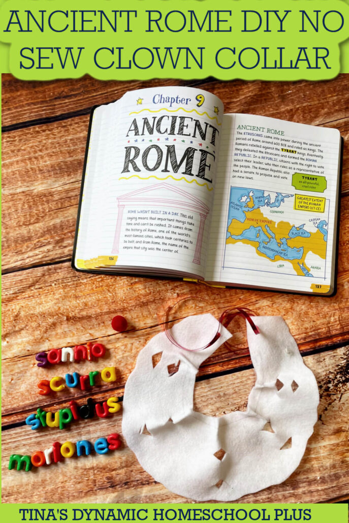 How to Make an Ancient Rome-Inspired DIY Clown Collar No Sew