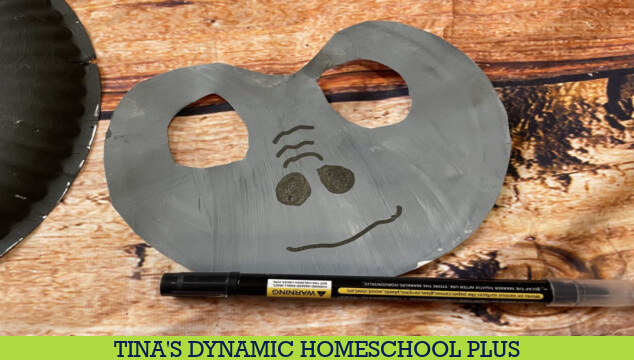 Alphabet Letter G is for Gorilla Fun Paper Plate Preschool Mask