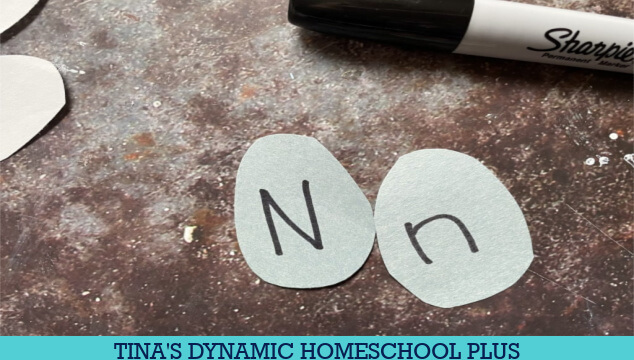 Alphabet Letter N Is For Nest Handprint & Fun Nests Preschool Craft