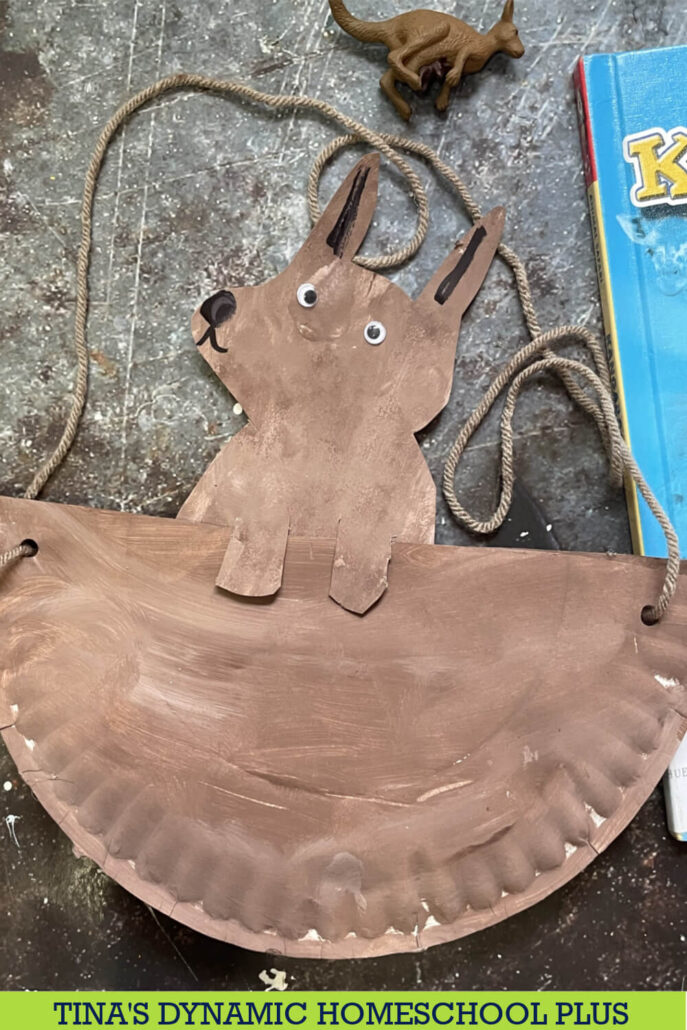 How To Make A Kangaroo Pocket | Letter K Craft Preschool Australia Theme