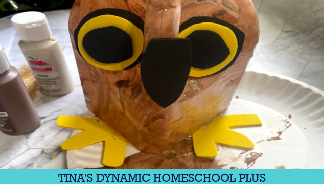 Letter O is for Owl Preschool Craft | Fun Great Horned Owl Study