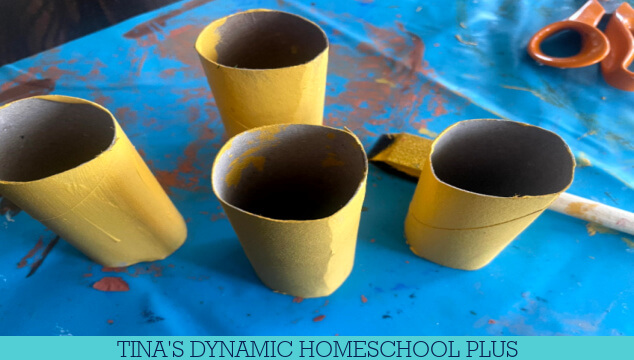 How to Make a Toilet Paper Roll Honeycomb Honey Bee Activity