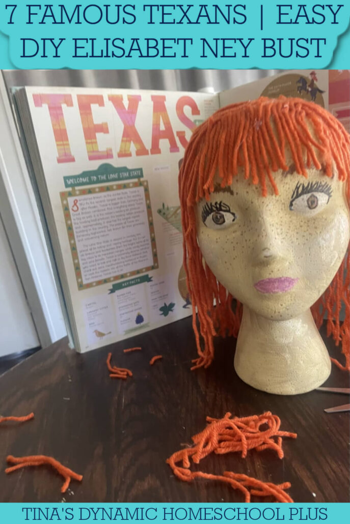 7 Famous Texans and Easy DIY Elisabet Ney Bust