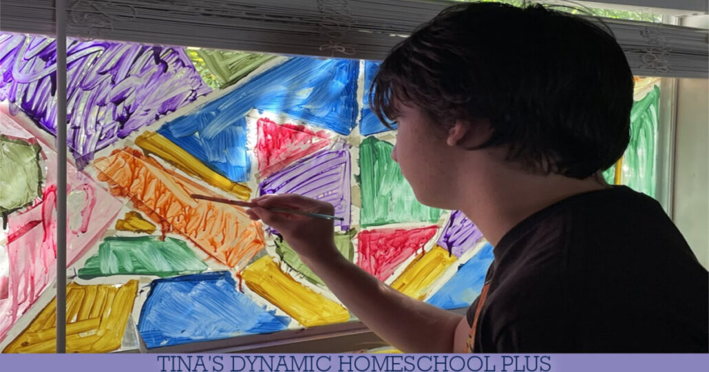 How To Make A Kids Easy Medieval Stained Glass Window