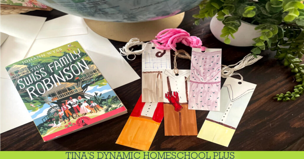 How to Make Adorable Swiss Family Robinson Book Characters Bookmarks