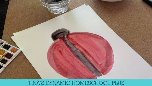 How to Make a Fun Ladybug Watercolor Labeled Picture