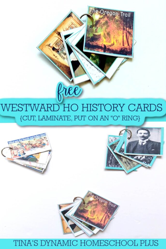 Free Westward Ho History Cards