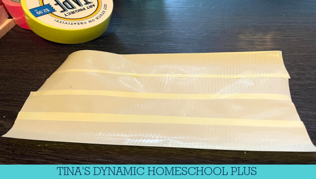 How to Make a Boys Duct Tape Wallet Back to School Craft