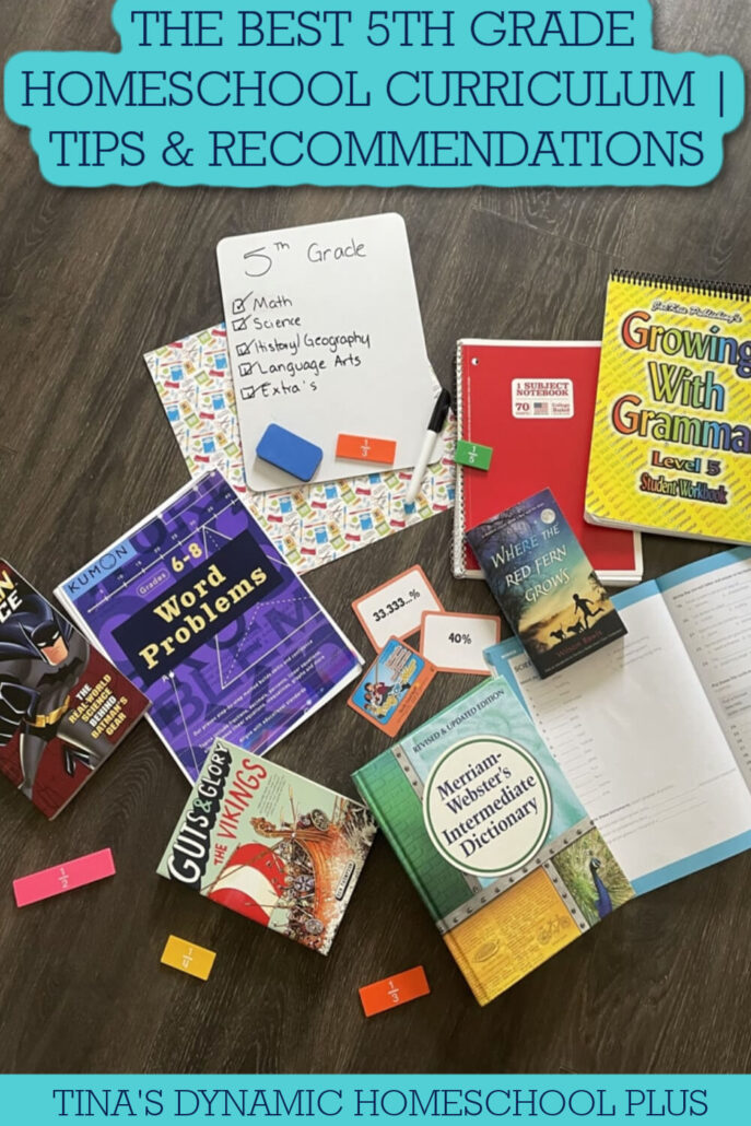 The Best Fifth Grade Homeschool Curriculum | Tips and Recommendations