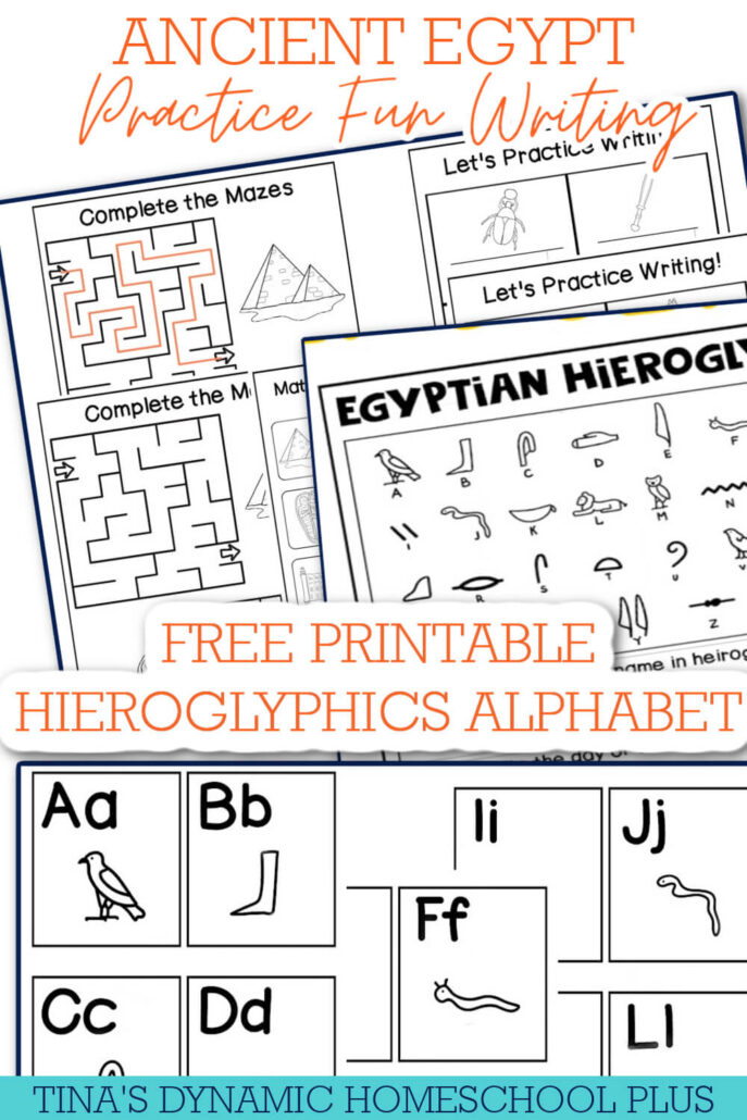 Discover The Secrets Of Ancient Egypt: Free Printable Hieroglyphics Alphabet