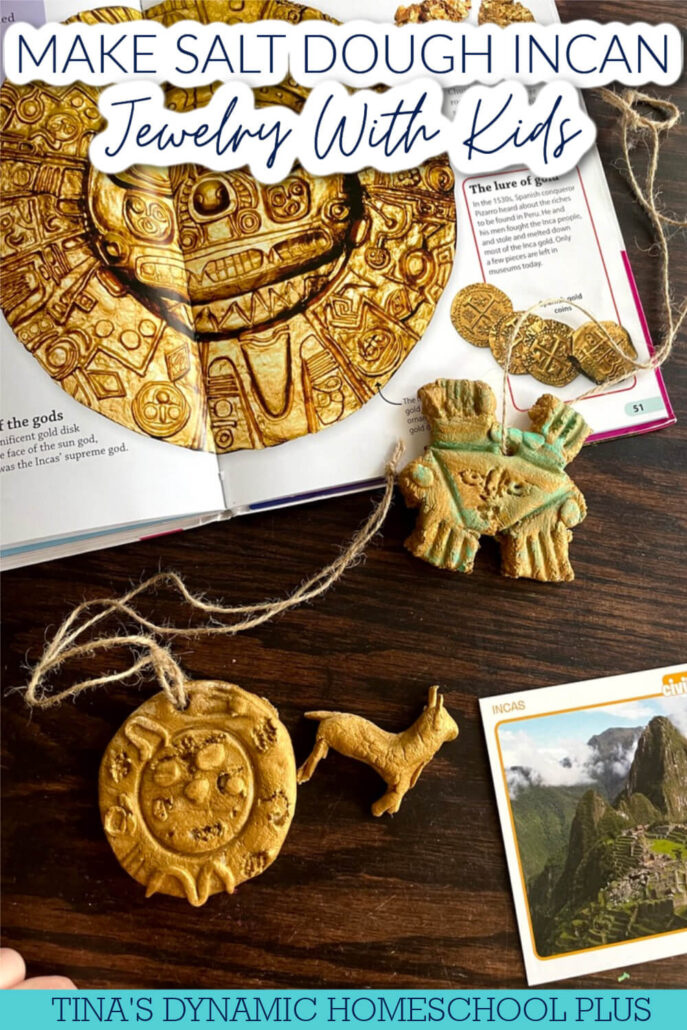 Make Stunning Salt Dough Incan Jewelry | Incan Crafts for Kids