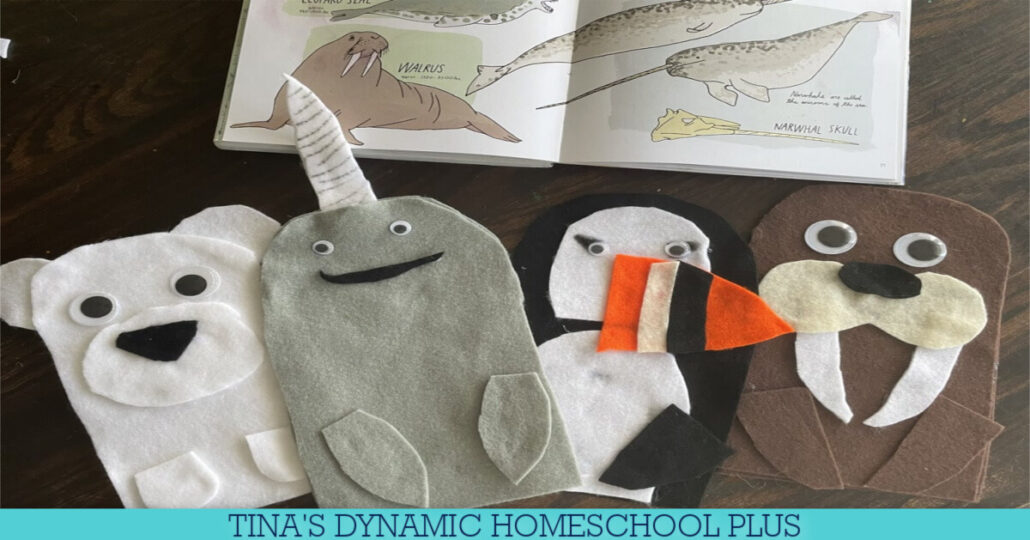 Arctic Winter Animal Craft Ideas: Make Your Own Felt Puppets